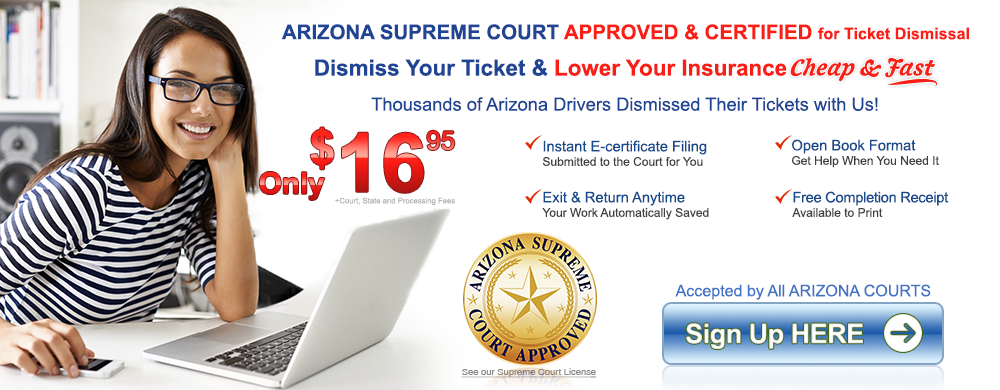 Arizona approved defensive driving online